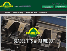 Tablet Screenshot of gooregonindustrial.com